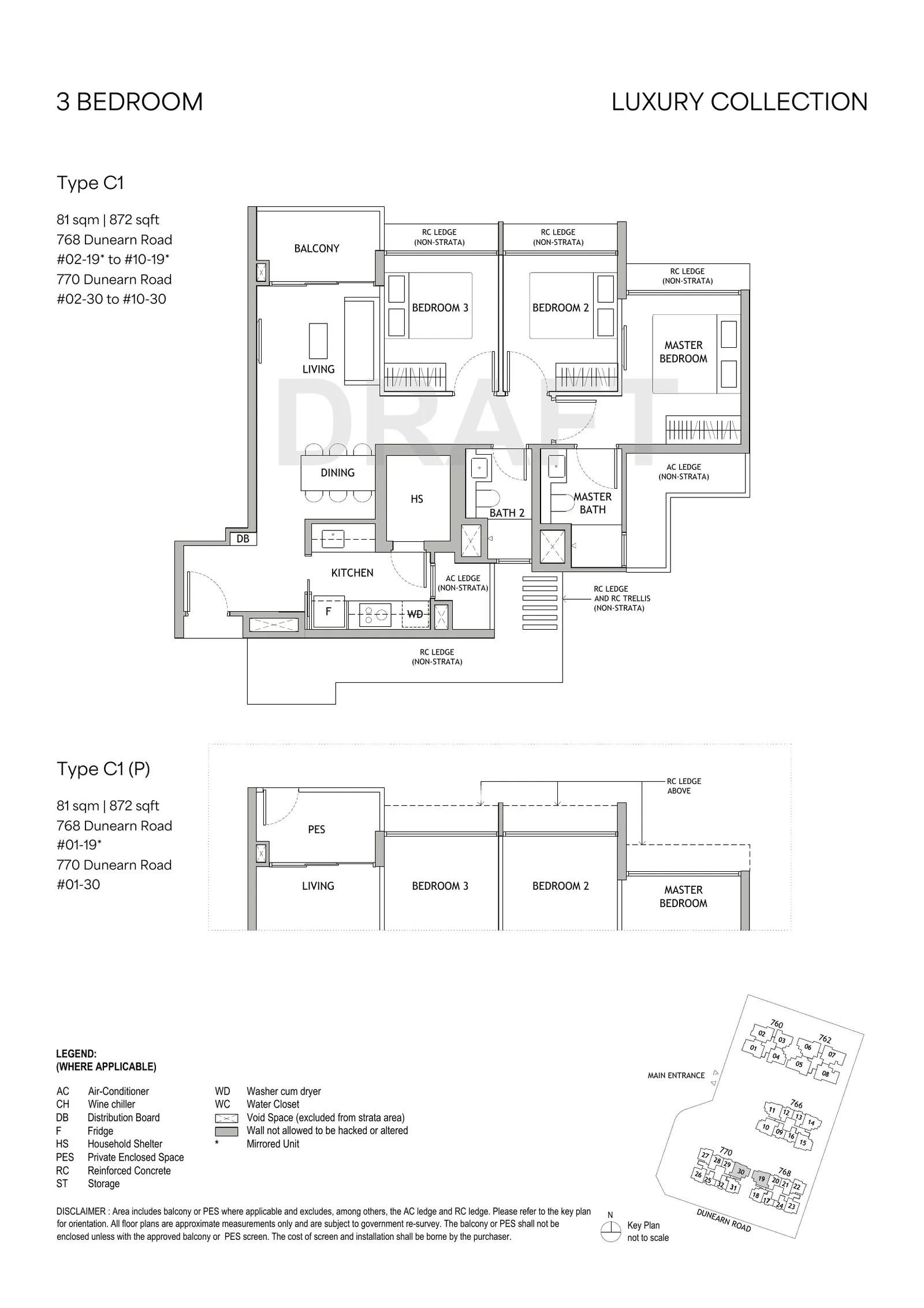 3 Bedroom Floor Plan